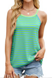 Summer Sleeveless Striped Camisole Vest