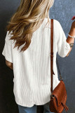 Pocket Short Sleeved V-Neck Shirt