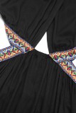 Halter Neck Sleeveless Hollow Maxi Dress