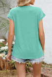 V-Neck Loose Short Sleeved T-Shirt