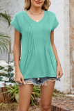 V-Neck Loose Short Sleeved T-Shirt