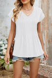 V-Neck Loose Short Sleeved T-Shirt