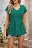 V-Neck Loose Short Sleeved T-Shirt