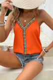 Ethnic Style V-Neck Sleeveless Camisole Shirt