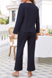 Autumn Winter New Long Sleeve Long Pants Two-Piece Set