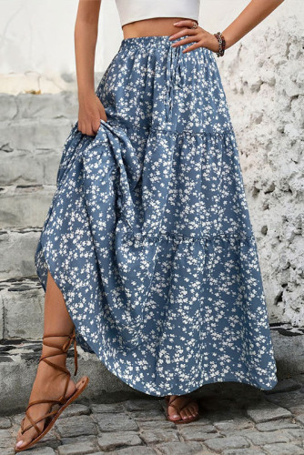 Small Floral High Waisted Skirt
