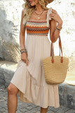 Ethnic Style Knitted Sleeveless Dress