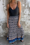Bohemian Printed Beach Chiffon Skirt