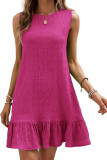 Versatile Sleeveless Round Neck Dress