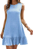 Versatile Sleeveless Round Neck Dress