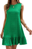 Versatile Sleeveless Round Neck Dress