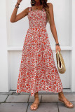 Sleeveless Flower Printed Camisole Dress