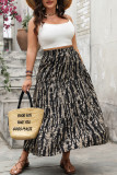 Large Size High Waisted New Skirt