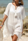 Hairball Lace Vacation Style Beach Skirt