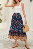 Fashionable Bohemian Vacation Style Beach Skirt