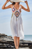 Solid Color Beach Bikini Swimsuit Cover Up