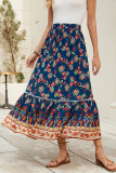 Fashionable Bohemian Vacation Style Beach Skirt