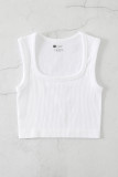 Square Neck Thread Yoga Sports Quick Drying Vest