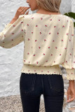 Large Size Round Neck Solid Color Loose Shirt