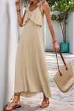 Solid Color Versatile Sleeveless Camisole Dress