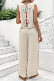Sleeveless Vest Casual Pants Two-Piece Set