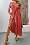 Sleeveless Camisole Casual Pleated Dress