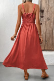 Sleeveless Camisole Casual Pleated Dress
