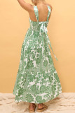 Bohemian Loose Suspender Beach Dress