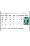 Solid Color Round Neck Ruffle Short Sleeved T-Shirt
