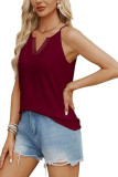 V-Neck Lace Loose Casual Camisole Vest