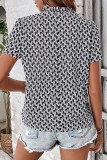 Summer V-Neck Commuter Short Sleeved Shirt