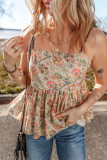 Lotus Leaf Edge Sleeveless Camisole Vest