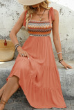 Ethnic Style Summer Sleeveless Camisole Dress