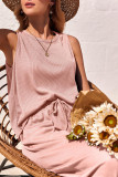 Sleeveless Vest Pants Pajamas Two-Piece Set