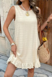 Sleeveless Versatile Round Neck Vest Dress
