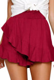 Summer Linen High Waisted Beach Shorts