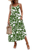 Flower Print Sleeveless Camisole Dress