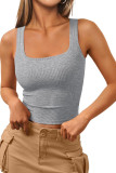 Solid Color Sleeveless Camisole Sports Yoga Vest