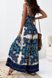 Bohemian Sleeveless Camisole Wide Leg Jumpsuit