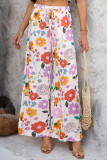 Bohemian Print Versatile Casual Beach Pants