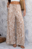 Bohemian Print Versatile Casual Beach Pants