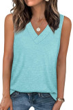 V-Neck Loose Sleeveless Casual Vest