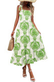 Summer Printed Sleeveless Camisole Dress