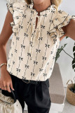 Summer Lotus Leaf Short Sleeved Shirt