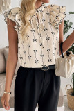 Summer Lotus Leaf Short Sleeved Shirt