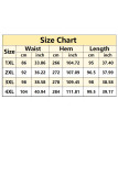 Large Size High Waist Printed Half Skirt