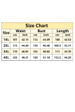 Large Size High Waist Loose Printed V-Neck Dress