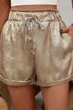 Solid Color Loose Casual Fashionable Women's Shorts