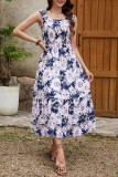 Summer Sleeveless Camisole Ruffled Dress