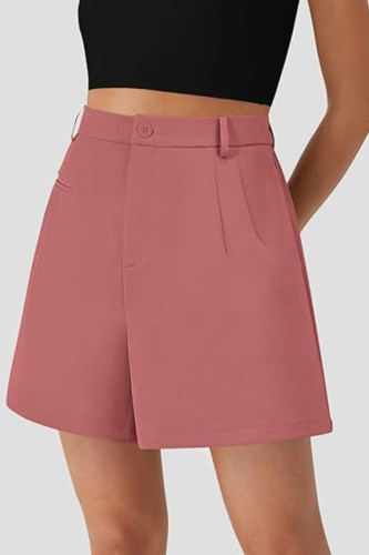 Summer Elastic High Waisted Wide Leg Shorts